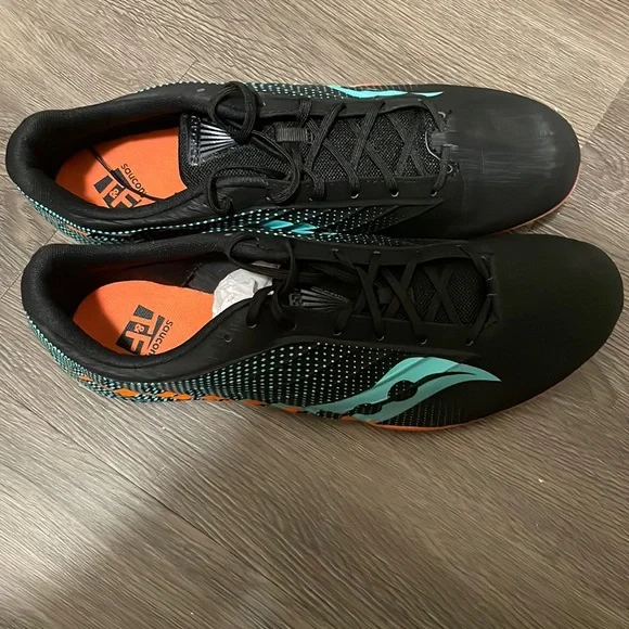 7 Pin Saucony Track Spikes Green/Orange Amazon.com | Saucony Men main image 4